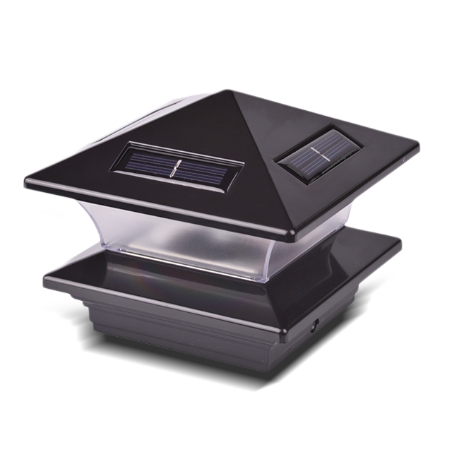 2211-NF24 BL Plastic Solar Landscape Patio Post Cap Light 2211-NF24 BL Plastic Solar Landscape Patio Post Cap Light